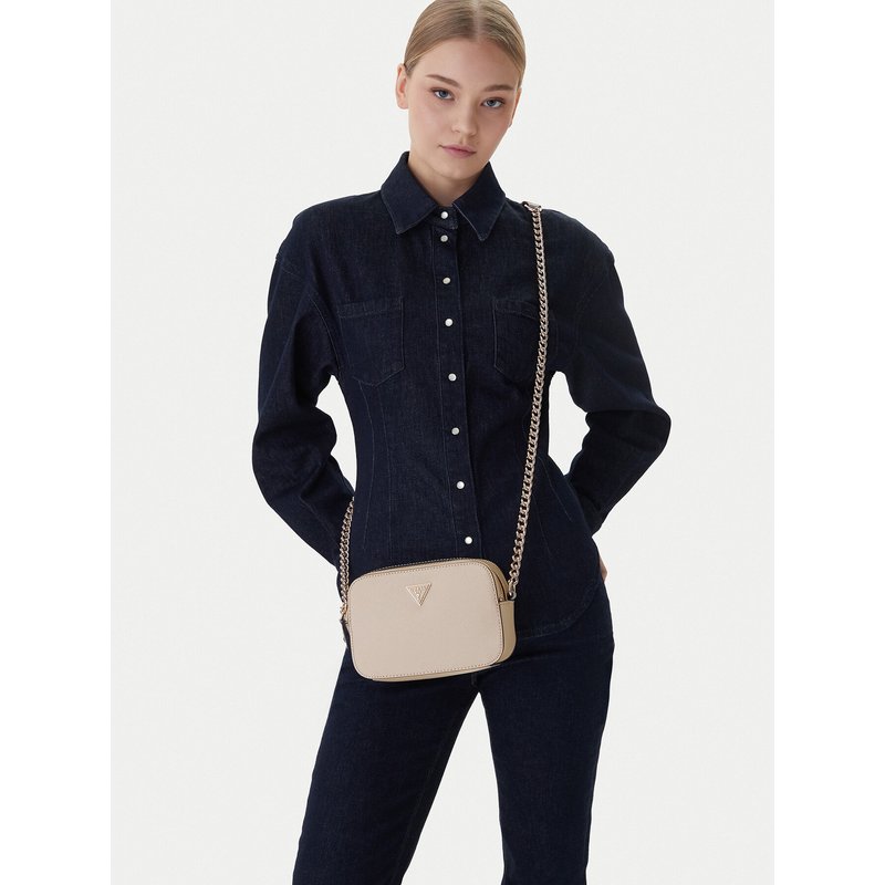 Handtasche Guess Noelle II HWZG96 72140 Creme
