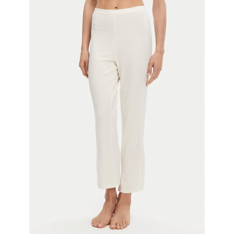 Calvin Klein Underwear Pyjamahose 000QS7285E Écru Slim Fit