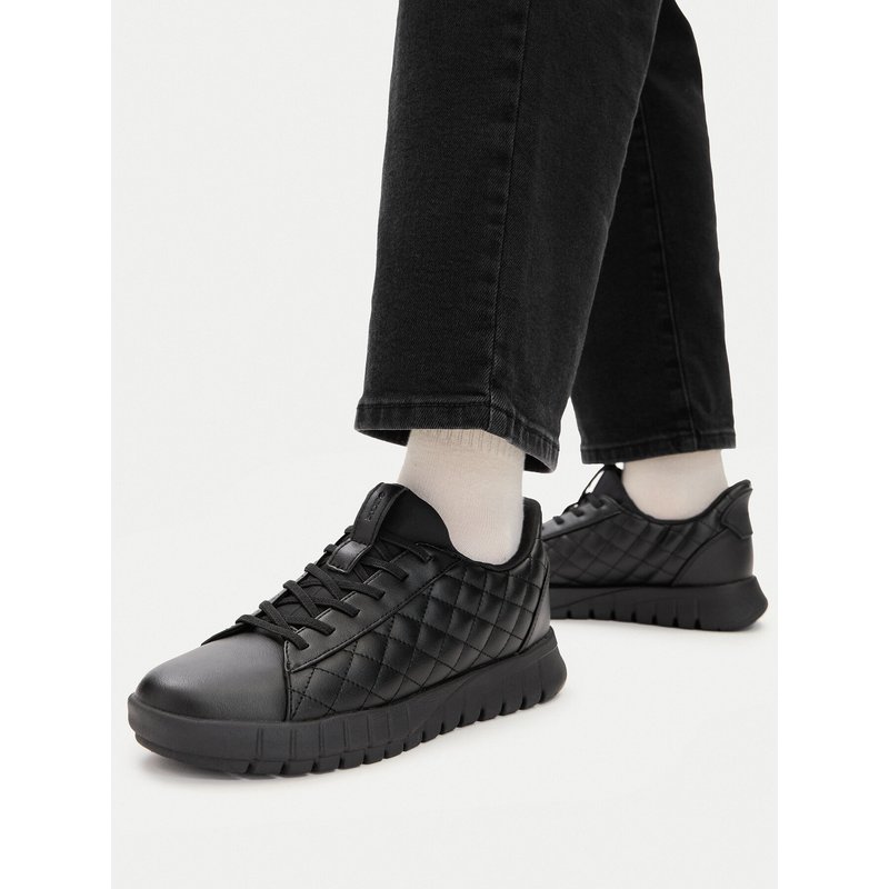 Sneakers Geox D Flextride Plus D667SB 000BC C9999 Schwarz