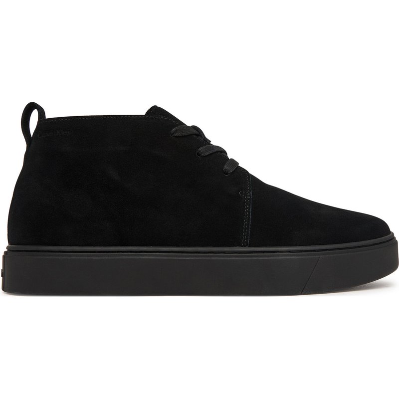 Schnürschuhe Calvin Klein Hybrid Clean Mid Lace Up Su HM0HM02254 Schwarz