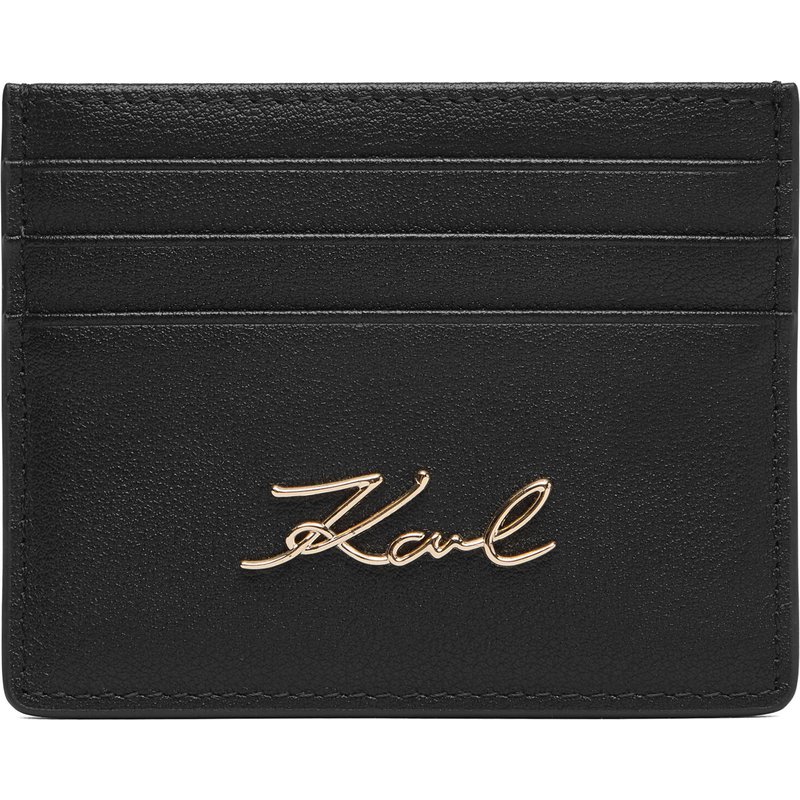 Kreditkartenetui KARL LAGERFELD B1W32034 Schwarz