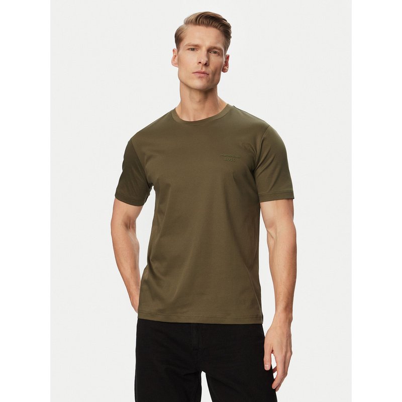 BOSS T-Shirt TS_PS Spirit 70 50562696 Khakifarben Regular Fit