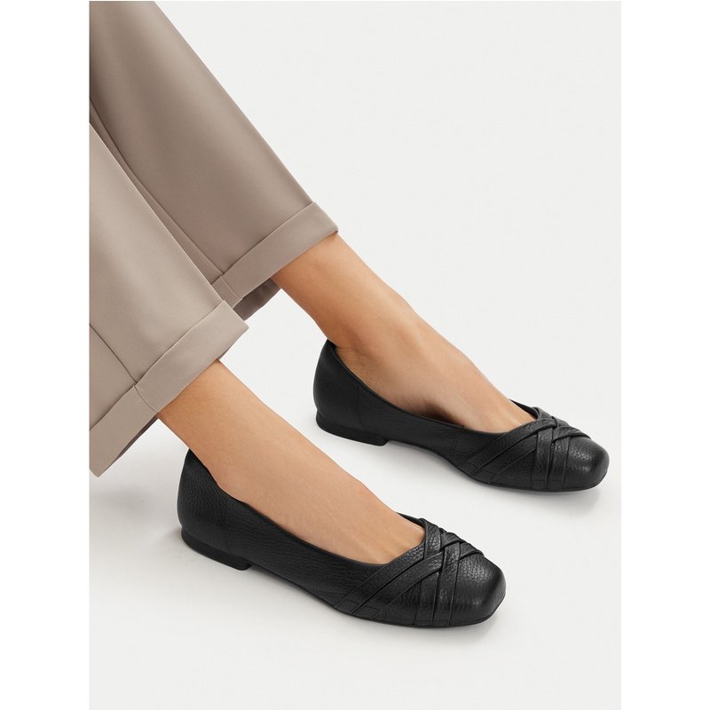 Ballerinas Caprice 9-22102-46 Schwarz