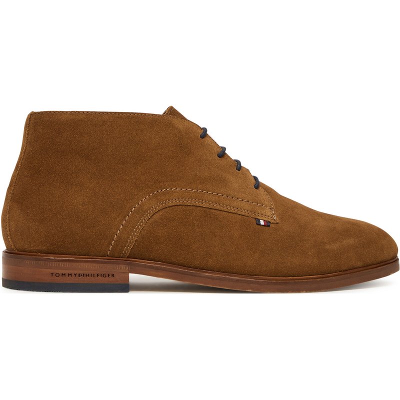 Schnürschuhe Tommy Hilfiger Dress FM0FM05726 Braun