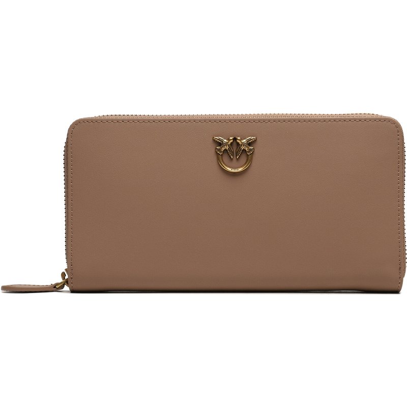 Geldbörse PINKO Ryder Zip Around . AI 23-24 PCPL 100250 A0F1 Braun