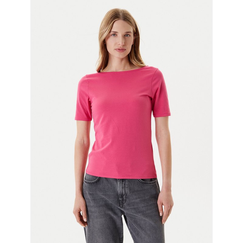 United Colors Of Benetton T-Shirt 3FJHD109K Rosa Slim Fit