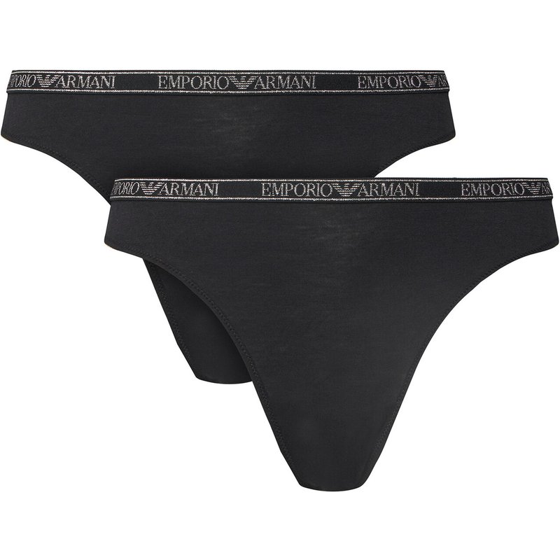 Emporio Armani Underwear Panty-Set EW000406 AF10889 MC005 Schwarz