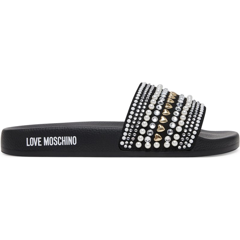 Pantoletten LOVE MOSCHINO JA28352G0MJAA000 Schwarz