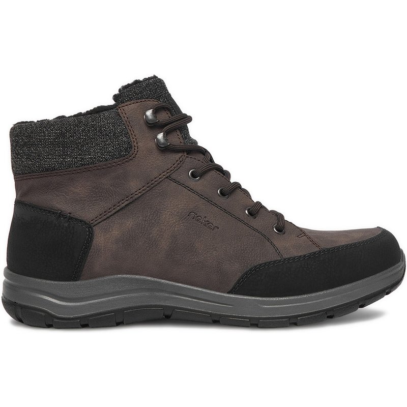 Schnürschuhe Rieker CEO-03640-25 Dunkelbraun