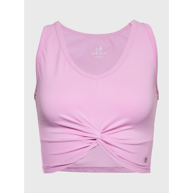 Deha Top A00190 Rosa Slim Fit