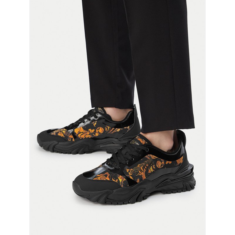 Sneakers Versace Jeans Couture 79YA3SIB ZSC90 Schwarz