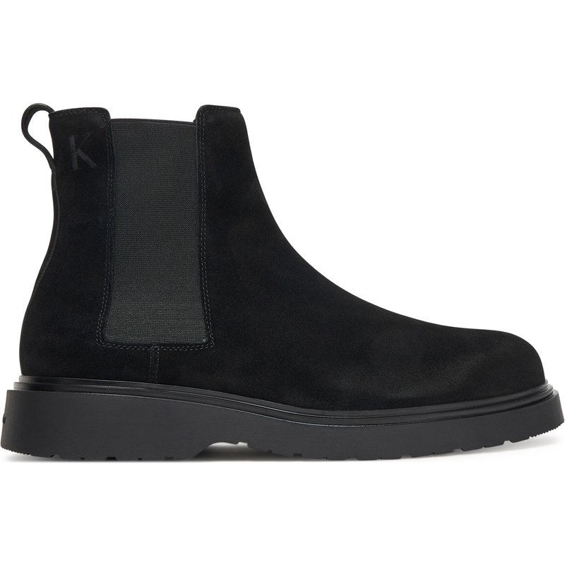 Klassische Stiefeletten Calvin Klein Combat Ess Chelsea Boot Su YM0YM01372 Schwarz