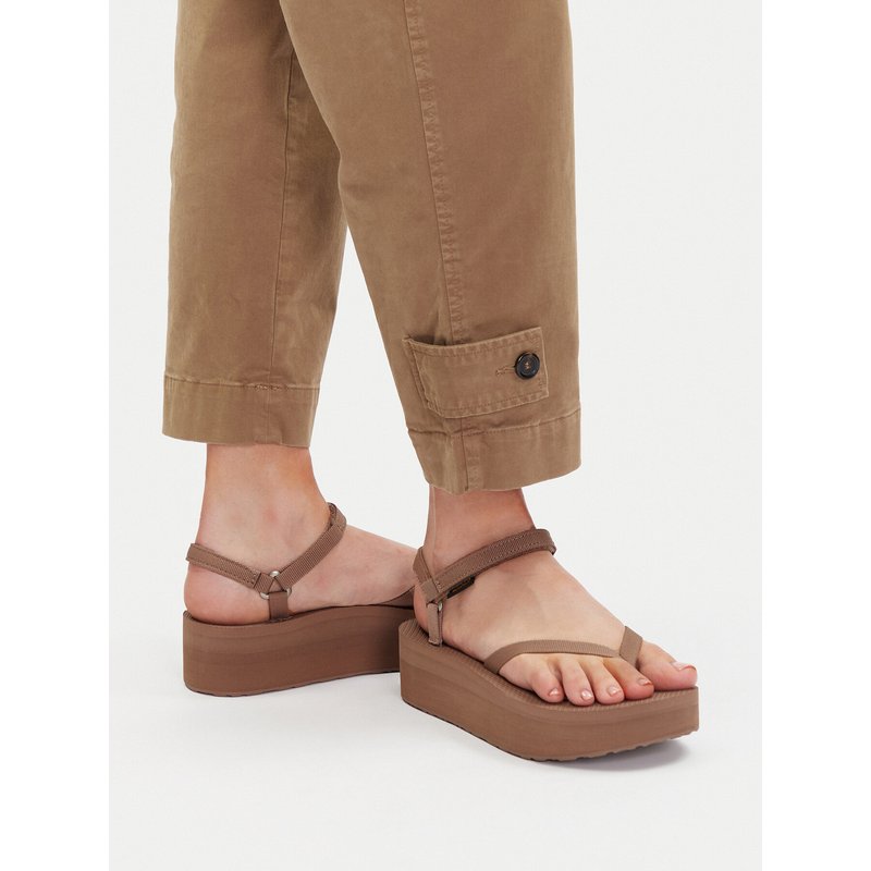Sandalen Teva Flatform Slim 1164630 Braun