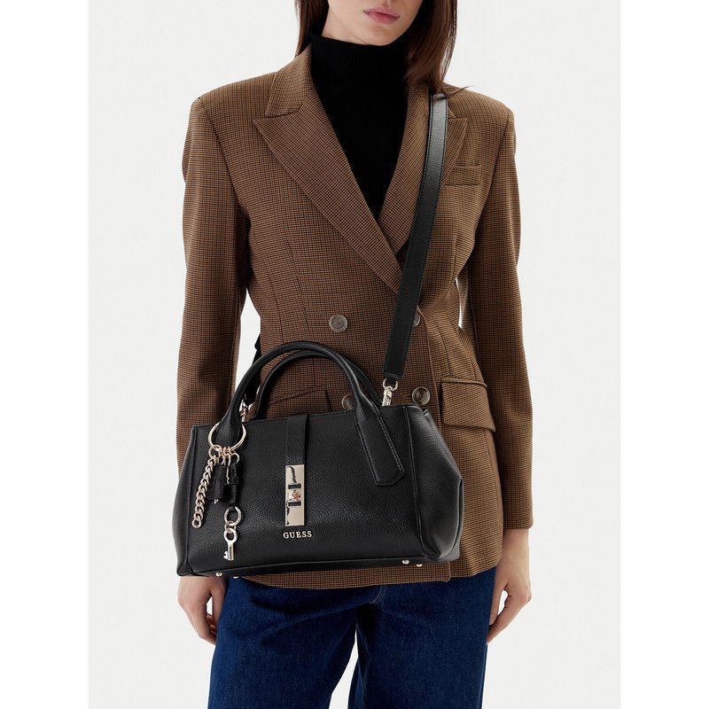 Handtasche Guess Brooke HWBG98 97060 Schwarz