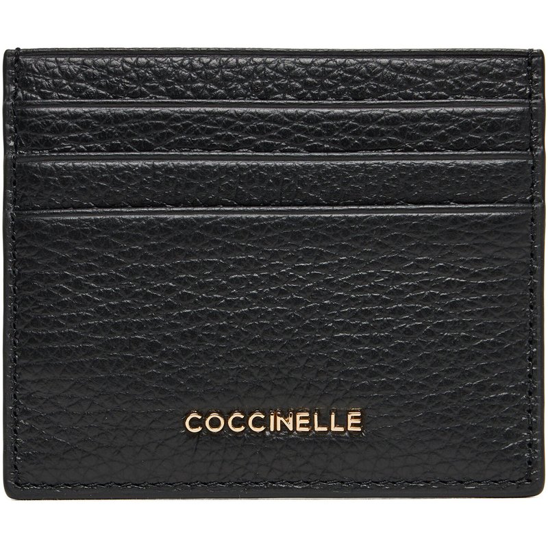 Kreditkartenetui Coccinelle MW5 Metallic Soft E2 MW5 12 95 01 Schwarz