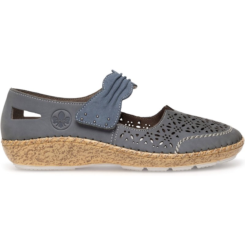 Halbschuhe Rieker 44896-15 Blau