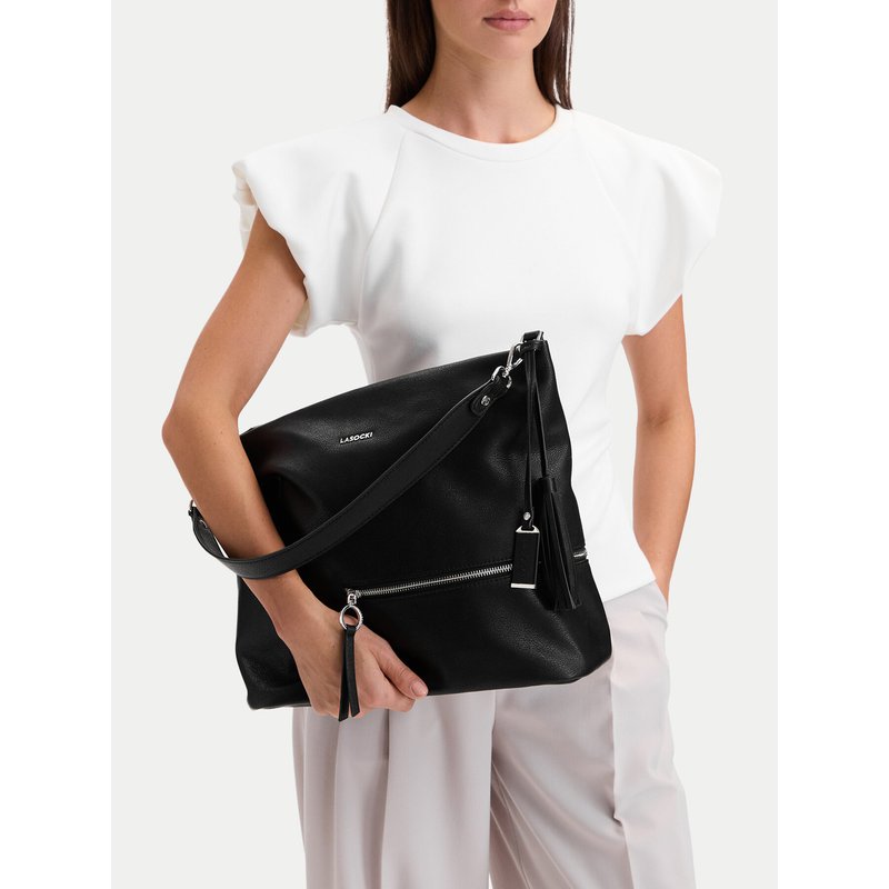 Handtasche Lasocki CEO-LSK-L-025-10 Schwarz