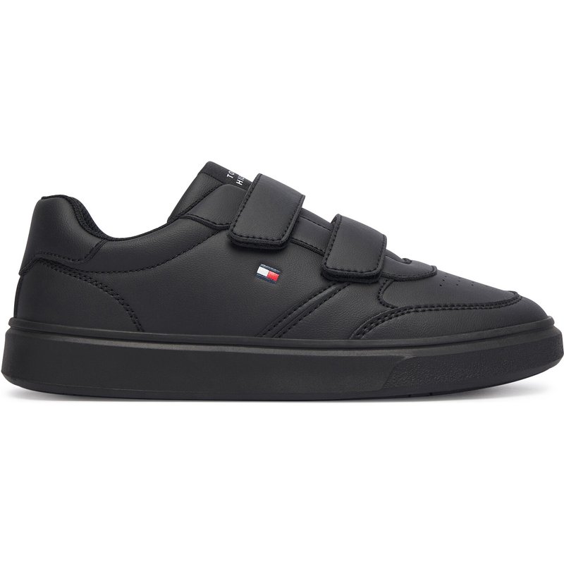 Sneakers Tommy Hilfiger Low Cut Velcro Sneaker T3X9-35240-1355 S Schwarz