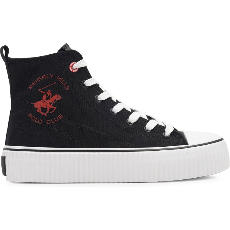 Sneakers aus Stoff Beverly Hills Polo Club BHPC026M Schwarz