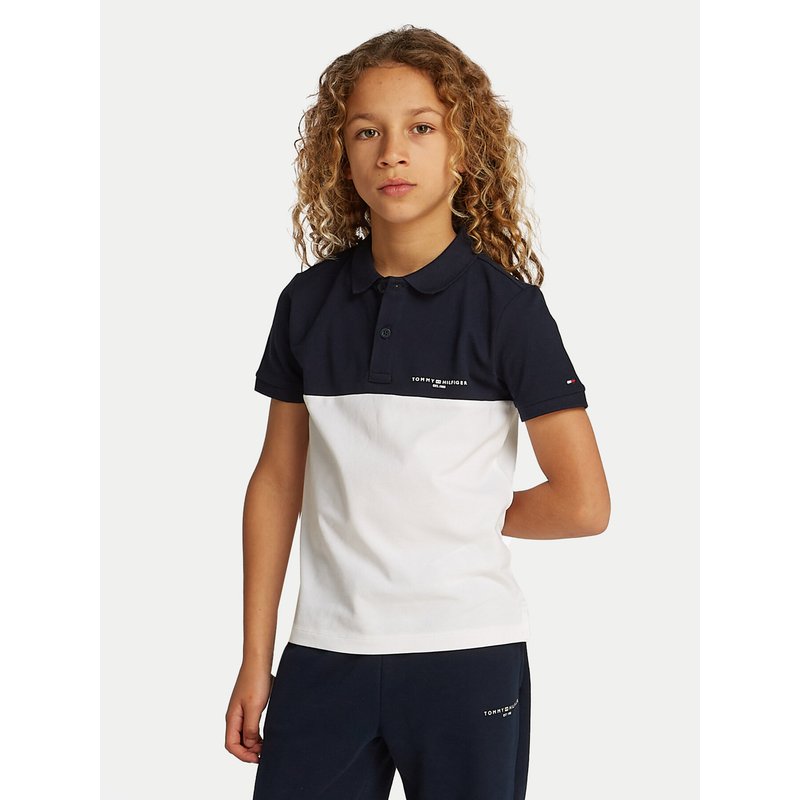 Tommy Hilfiger Poloshirt KB0KB09527 Dunkelblau Regular Fit