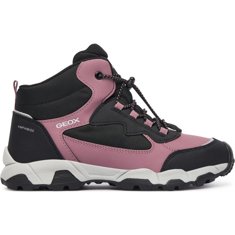 Schnürschuhe Geox J Magnetar G. B Abx J464LB 050FU C9321 D Dunkelrosa