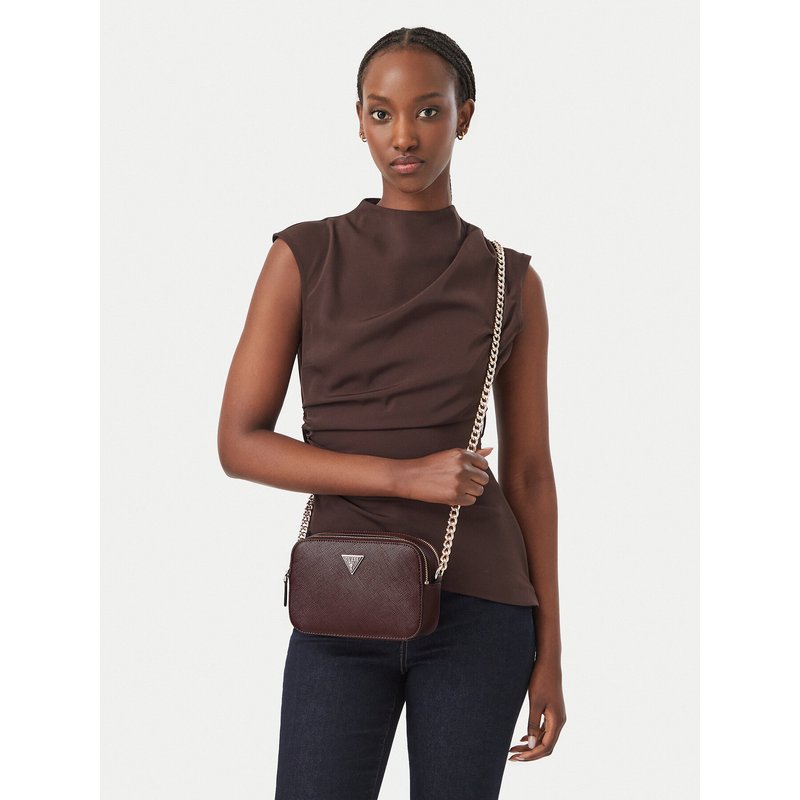 Handtasche Guess Noelle II HWZG96 72140 Dunkelrot