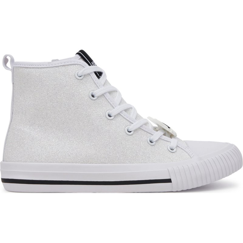 Sneakers aus Stoff Karl Lagerfeld Kids Z30585 S Weiß