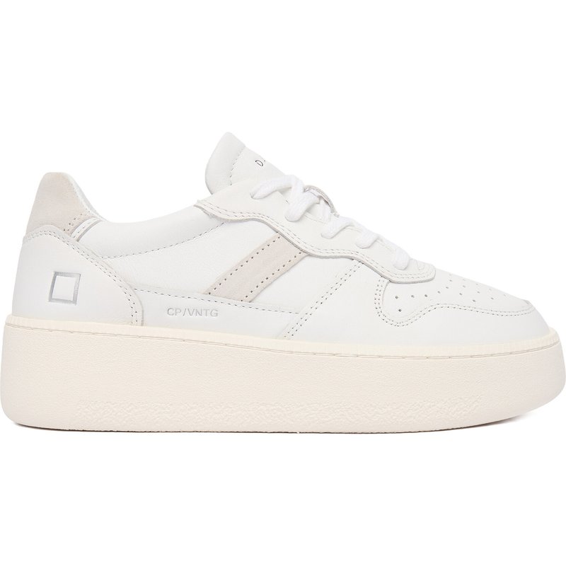 Sneakers D.A.T.E. Court Platform V. Calf W431-CP-VC Weiß