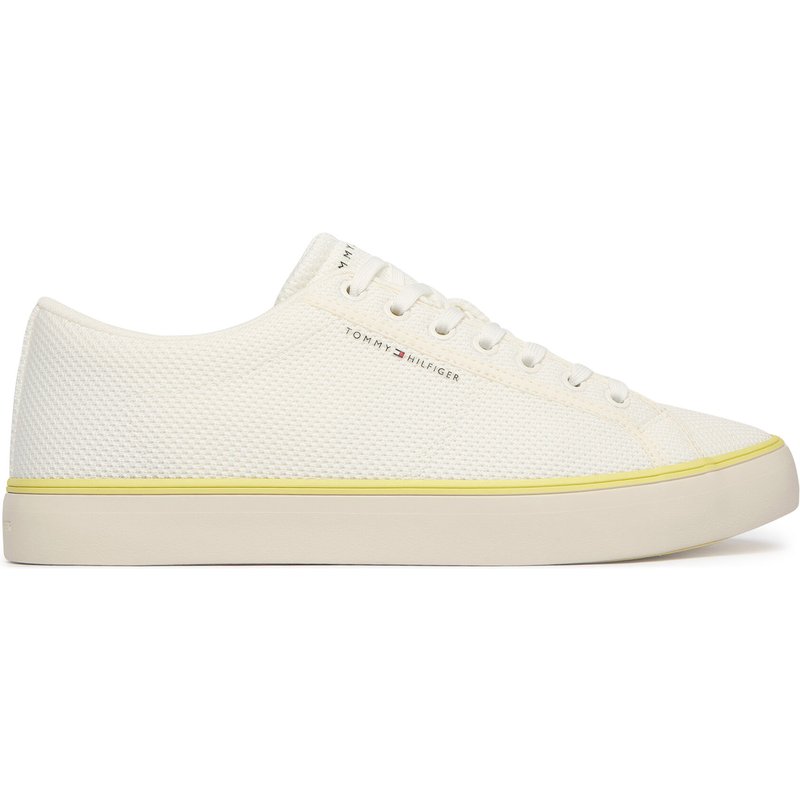 Sneakers aus Stoff Tommy Hilfiger Harlem Core Ii Seasonal Textile FM0FM05820 Weiß
