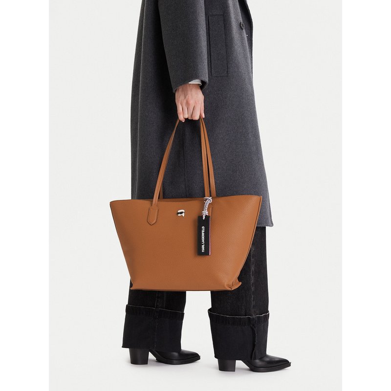 Handtasche KARL LAGERFELD A4W30002 Braun