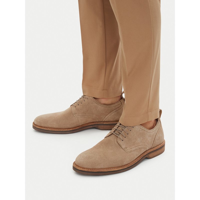 Halbschuhe Clarks Aldwin Lace 26186449 Grau
