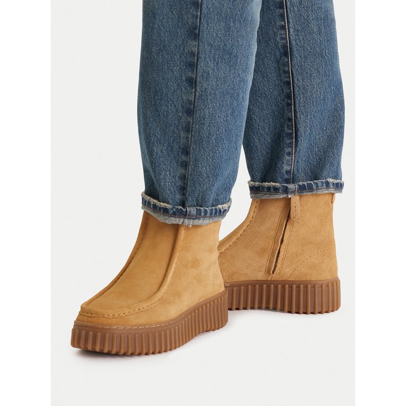 Stiefeletten Clarks Torhill Cozy 26182911 Braun