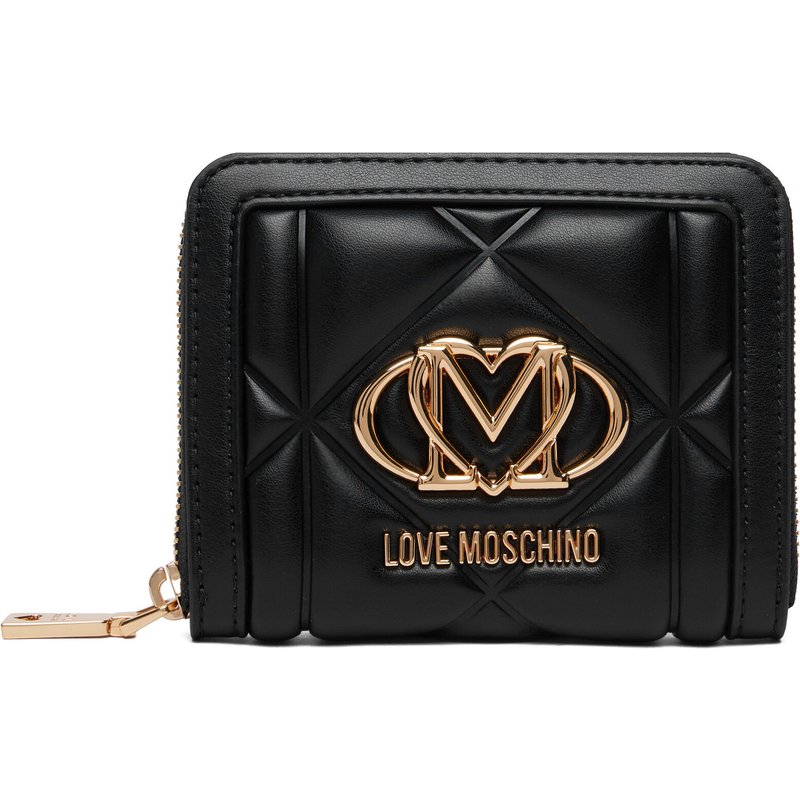 Geldbörse LOVE MOSCHINO JC5641PP1PLC0000 Schwarz