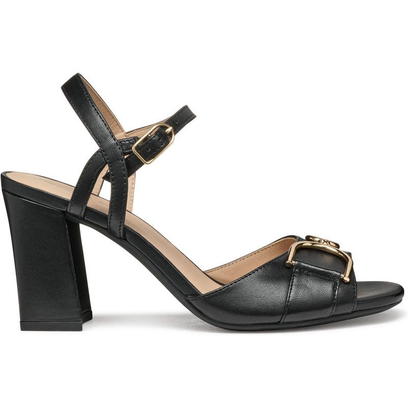 Sandalen Geox D New Eraklia 80 D55RPA 000TU C9999 Schwarz