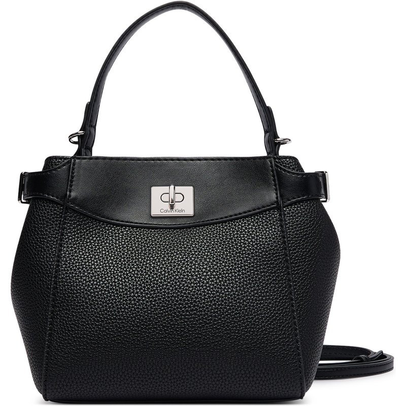 Handtasche Calvin Klein Mix Media Crossbody LV04F3885G Schwarz