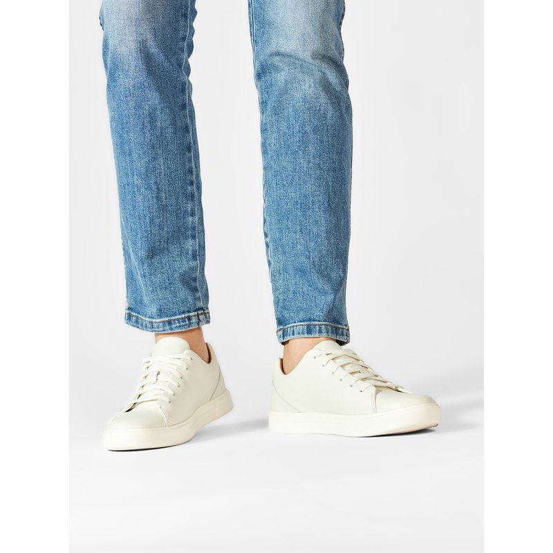 Sneakers Clarks Un Costa Lace 261401647 Weiß