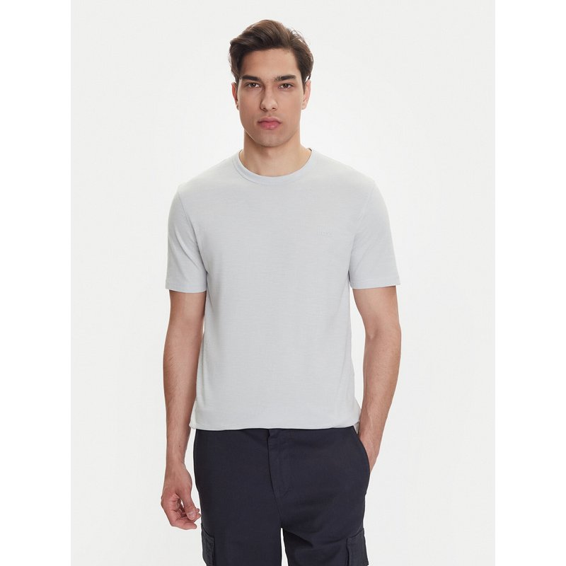 BOSS T-Shirt Tegood 50508243 Grau Regular Fit