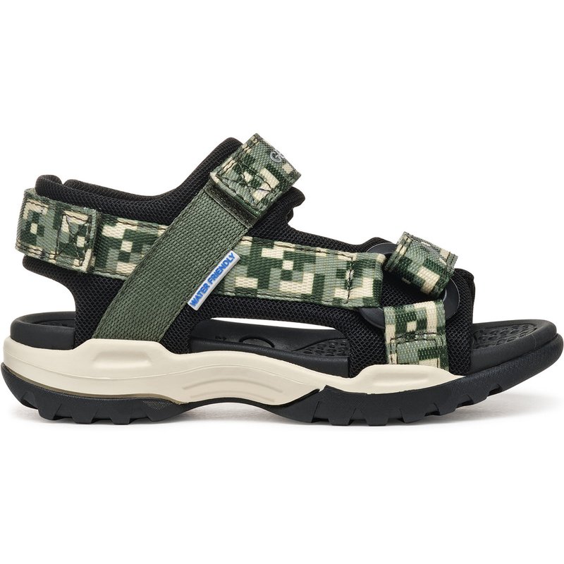 Sandalen Geox Jr Borealis J450RE 1411 C0450 M Grün