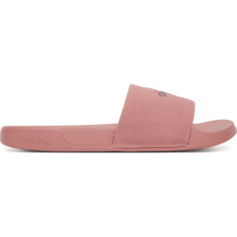 Pantoletten Calvin Klein Ess Slide Cv HW0HW02958 Rosa
