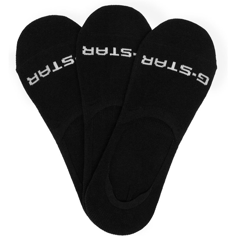 Sneakersocken G-Star Raw AS_G-STAR_S_124_SS25 (3-PACK) Schwarz
