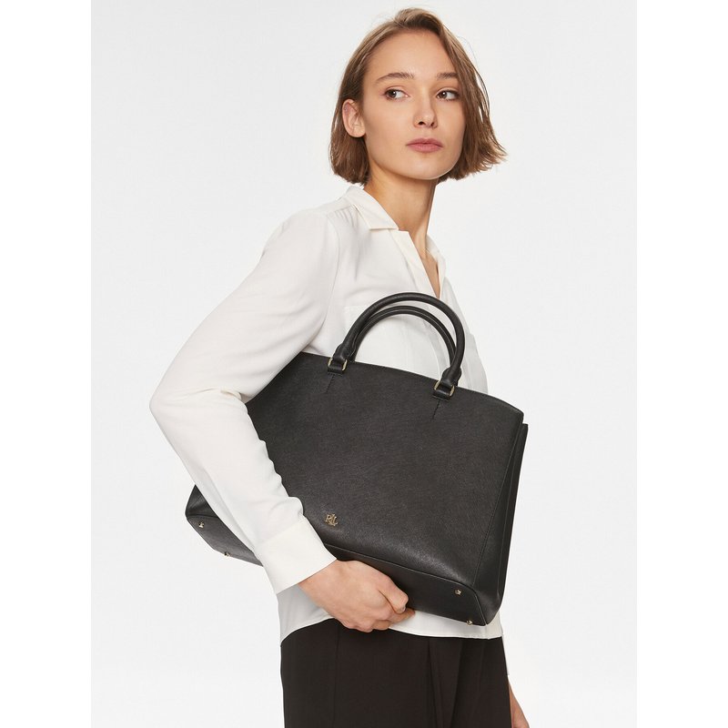 Handtasche Lauren Ralph Lauren Hanna 37 431898556005 Schwarz