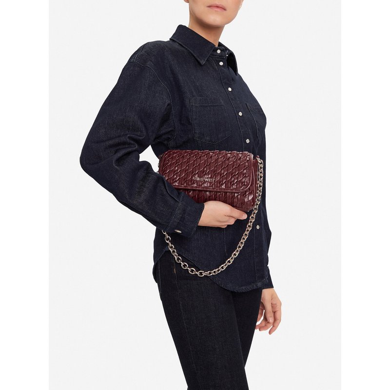Handtasche Nine West CEO-DAKOTA-I-LDA8006 Dunkelrot