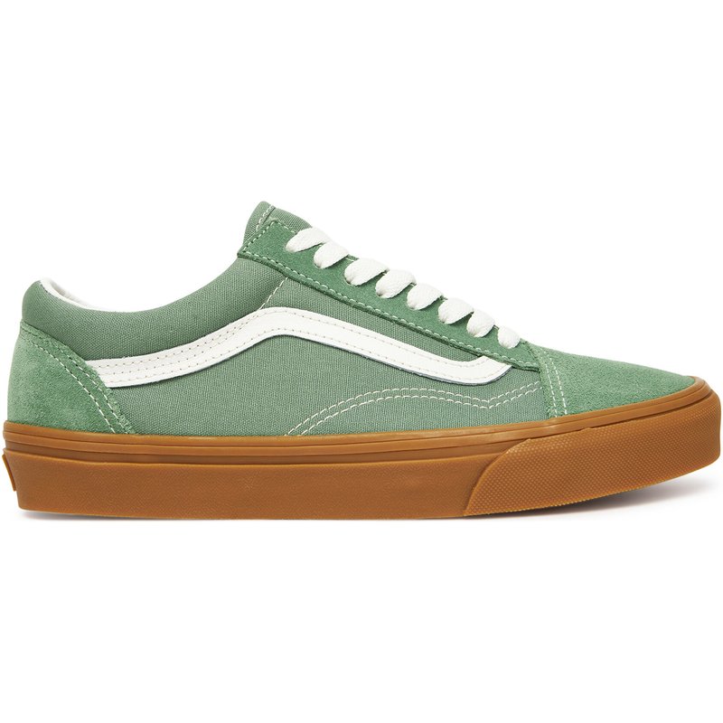 Sneakers aus Stoff Vans Old Skool VN000D9Y17P1 Grün