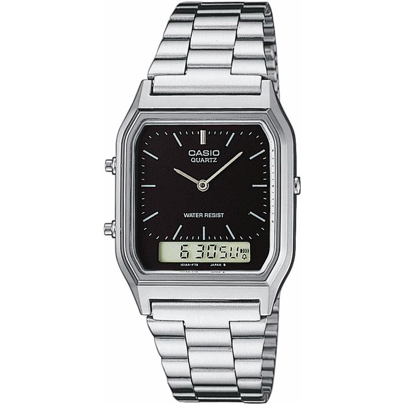 Uhr Casio AQ-230A-1DMQYES Silberfarben