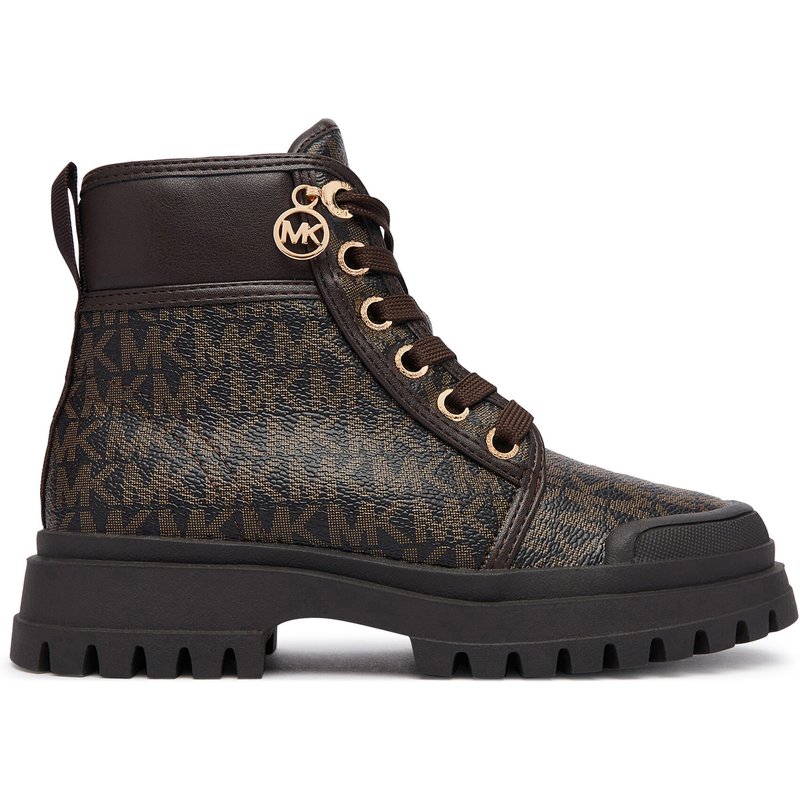 Schnürstiefeletten MICHAEL Michael Kors Payton Kamryn MK05015210 Dunkelbraun