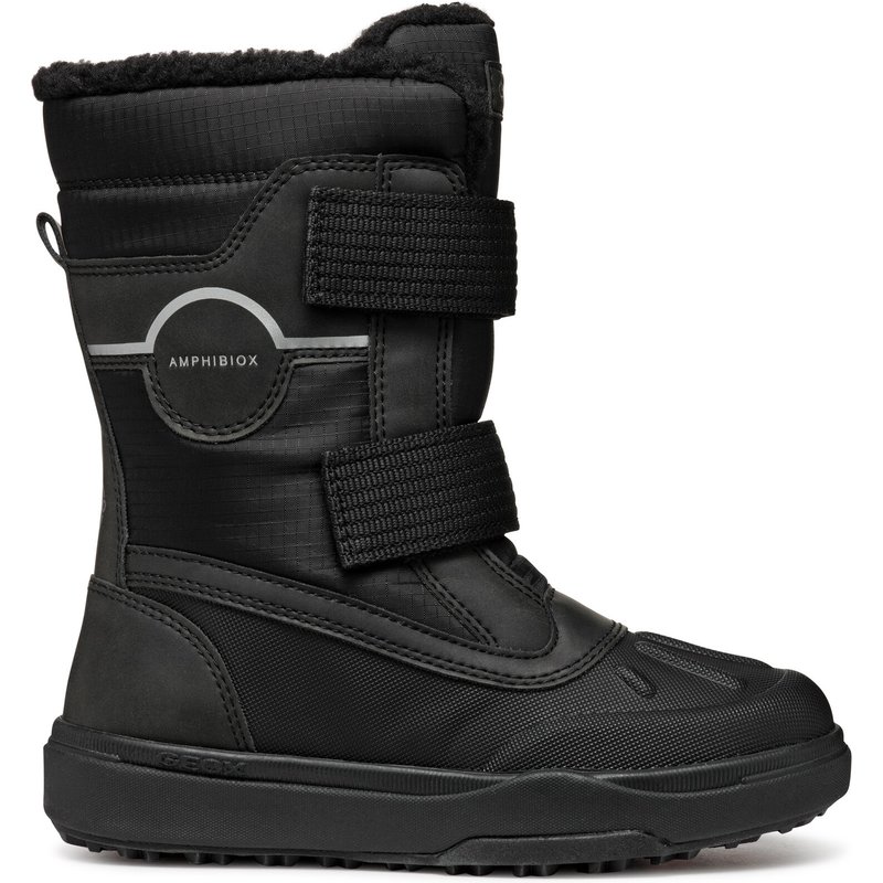 Schneeschuhe Geox J Bunshee Pg Boy B A J46D8A 0MEFU C9999 M Schwarz