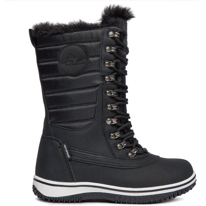 Schneeschuhe MOLS Drenu W Winterboot WP M204385 Schwarz