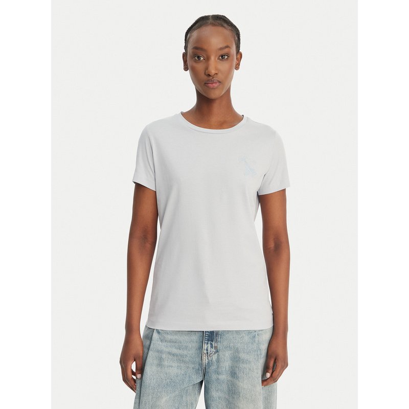 BOSS T-Shirt C_Elove_4 50559077 Himmelblau Slim Fit