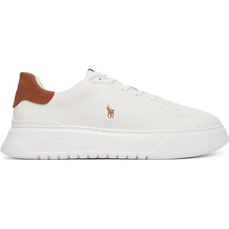 Sneakers Polo Ralph Lauren RLite Court Tumbled 809P07170001 Weiß