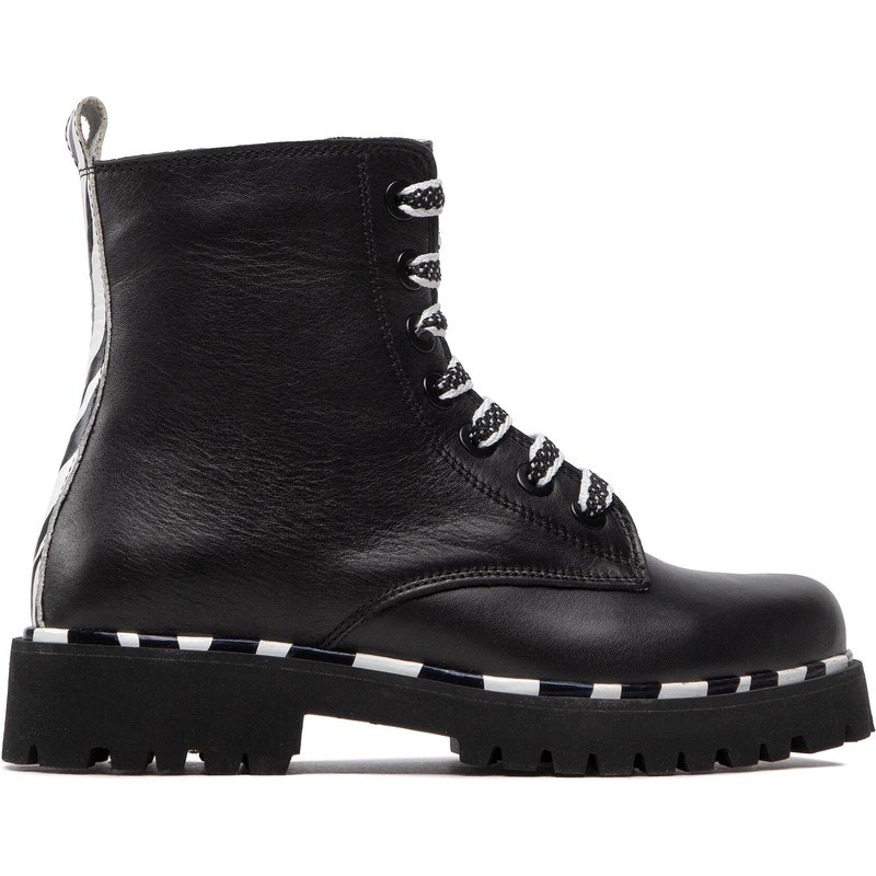 Schnürstiefeletten Piazza 960112-01 Schwarz